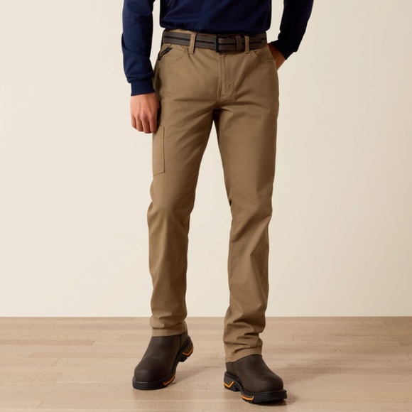 Ariat M4 Relaxed DuraStretch Washed Twill pants - Field Khaki 36x30 - Picture 1 of 4
